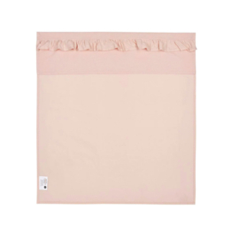 Meyco Baby Ledikantlaken Ruffle - Soft Pink