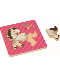 Spiegelburg Insteekpuzzel Hey Hey Pony!