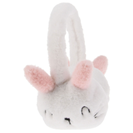 Oorwarmers fluffy - White Bunny