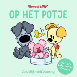 Woezel en Pip Op het potje met 30 beloningsstickers