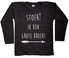 Shirt - Stoer ik ben grote broer!