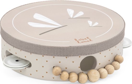Label Label Houten tamboerijn nougat