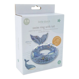 Little Dutch ocean world zwemring 91 cm
