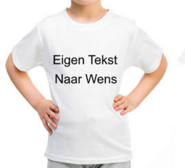 Shirt - Eigen tekst naar wens