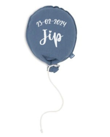 Jollein  Ballon 25x50cm - Jeans Blue