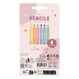 Little Dutch Potloden - Meerkleurig - Essentials - Rosa