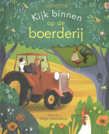 Boek - Kijk binnen in - Op de boerderij