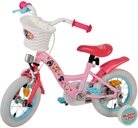 Woezel & Pip  fiets pink
