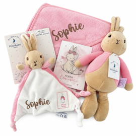 Gevulde Cadeaumand - Peter Rabbit Roze