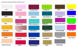 Rugtas - Naam met strikje