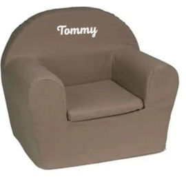 Kinderfauteuil taupe