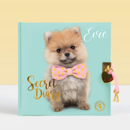 Studio Pets Dagboek met slotje Pomeriaan - PomPom