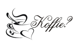 Muursticker : Koffie