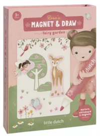 Little Dutch magneet set Rosa
