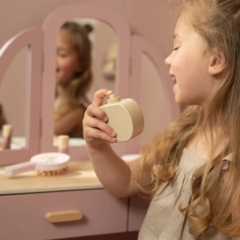 Little Dutch Houten kaptafel met krukje