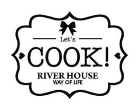 The River House Sticker | Let s cook