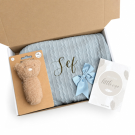 Kraampakket - Swaddle Blauw