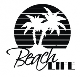 Sticker beach life