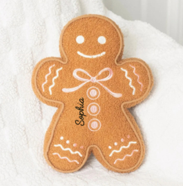 Gingerbread mannetje kerst kussen