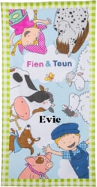 Fien en Teun douchelaken