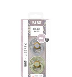 BIBS liberty 2 pack colour capel - sage mix size 2