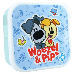 Snackbox (3in1) Woezel & Pip Fresh Bites