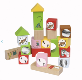 Pippi Langkous - Houten blokken (30st.)