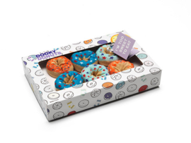 Giftset Dooky babysokjes donut blueberry