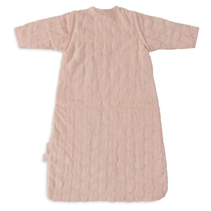 Jollein Slaapzak met afritsbare mouw - Miffy Jacquard Wild Rose - 110 CM