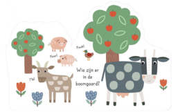 Vormkartonboek -Beestenboel Boerderi