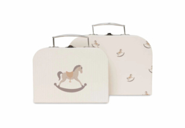 Jollein kofferset nostalgic ride met naam