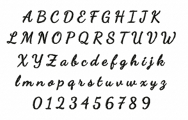 Borduurlettertype 11