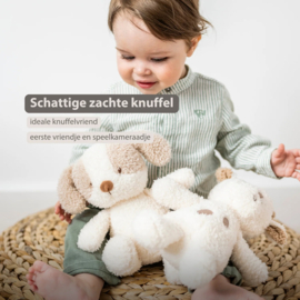 Nattou TEDDY Knuffel Baby Hond - 25 cm