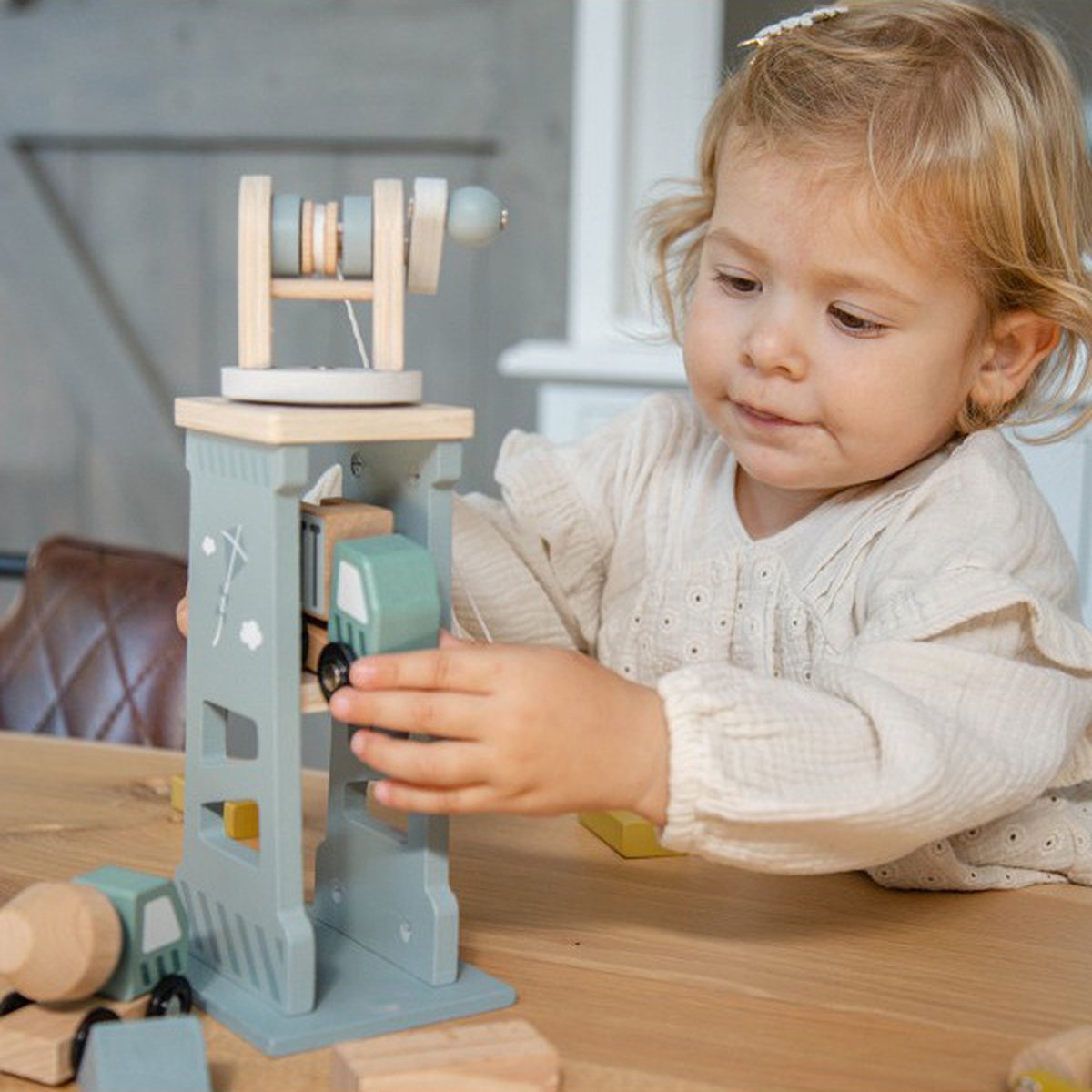 Label Label Houten bouwwerf met/zonder naam