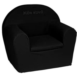 Kinderfauteuil zwart