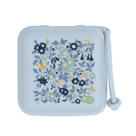 BIBS x Liberty Pacifier box Camomile Lawn Baby Blue