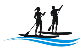 Sticker suppen standup paddling