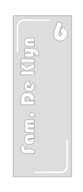 Raamsticker stijlvol