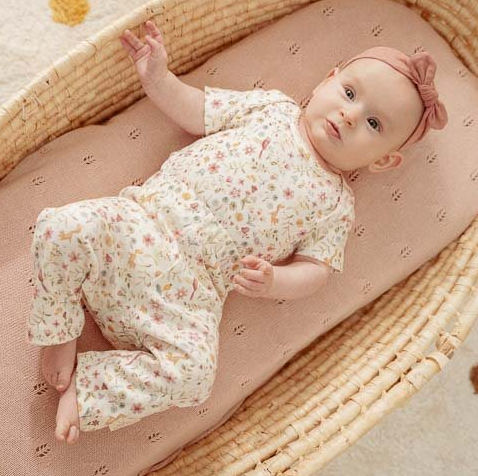 Little Dutch - Legging - Wit - Fairy Garden - 62