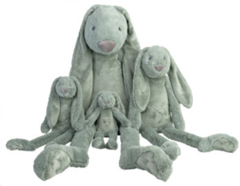 Happy horse geboorteknuffel old green rabbit 38 cm met naam