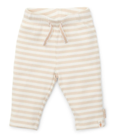 Little Dutch Broekje Stripe Sand/White - 74