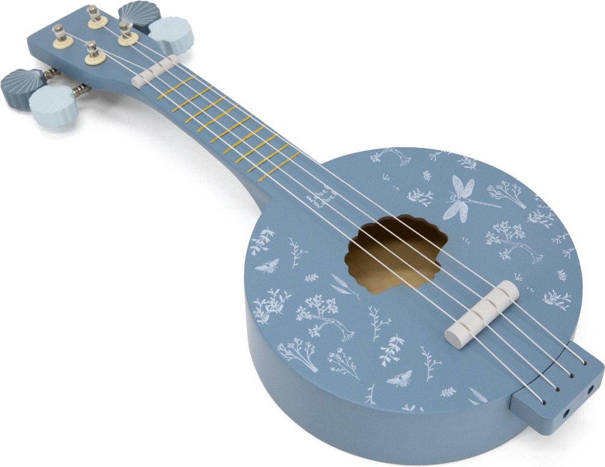 Label Label Houten banjo blue