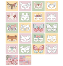 Little Dutch - Maak je eigen maskers boek