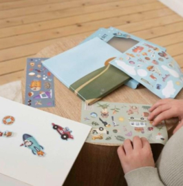 Little dutch stickerset Jim en friends