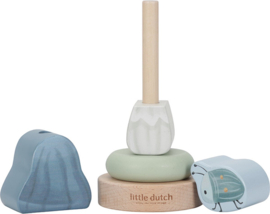 LD7256 Little Dutch houten giftset - Forest Friends FSC met naam