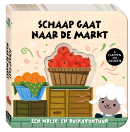 Een wrijf- en ruikavontuur - Schaap gaat naar de markt