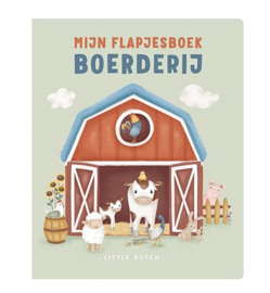 Little Dutch Kinderboek Mijn Flapjesboek - Boerderij
