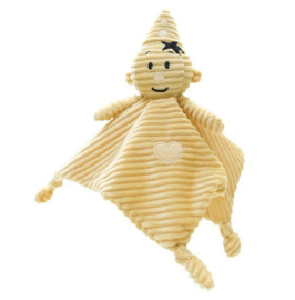 Bumba Corduroy Knuffeldoekje Geel