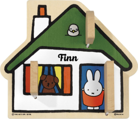 Nijntje houten kiekeboe huisje
