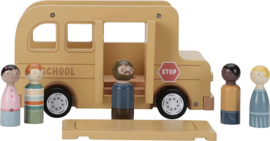 Little Dutch - Schoolbus met poppetjes